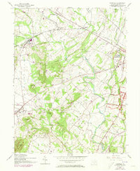 Download a high-resolution, GPS-compatible USGS topo map for Fairfield, PA (1973 edition)