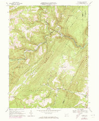 Download a high-resolution, GPS-compatible USGS topo map for Fairhope, PA (1973 edition)