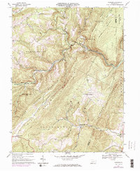 Download a high-resolution, GPS-compatible USGS topo map for Fairhope, PA (1973 edition)
