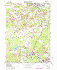 Download a high-resolution, GPS-compatible USGS topo map for Falls Creek, PA (1982 edition)