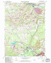 Download a high-resolution, GPS-compatible USGS topo map for Falls Creek, PA (1994 edition)