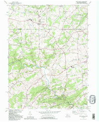 Download a high-resolution, GPS-compatible USGS topo map for Fawn Grove, PA (1995 edition)