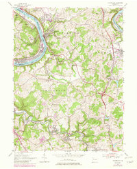 Download a high-resolution, GPS-compatible USGS topo map for Fayette City, PA (1979 edition)