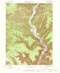 Download a high-resolution, GPS-compatible USGS topo map for First Fork, PA (1972 edition)
