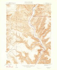 Download a high-resolution, GPS-compatible USGS topo map for First Fork, PA (1947 edition)