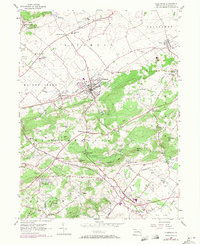 Download a high-resolution, GPS-compatible USGS topo map for Fleetwood, PA (1971 edition)