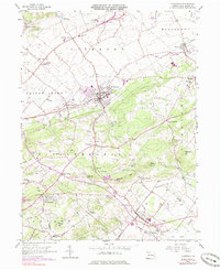 Download a high-resolution, GPS-compatible USGS topo map for Fleetwood, PA (1984 edition)