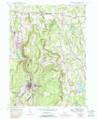 Download a high-resolution, GPS-compatible USGS topo map for Forest City, PA (1988 edition)