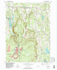 Download a high-resolution, GPS-compatible USGS topo map for Forest City, PA (1996 edition)