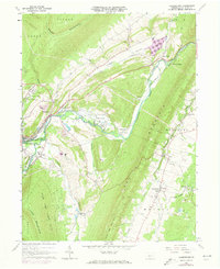 Download a high-resolution, GPS-compatible USGS topo map for Frankstown, PA (1978 edition)