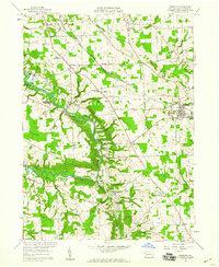 Download a high-resolution, GPS-compatible USGS topo map for Fredonia, PA (1960 edition)