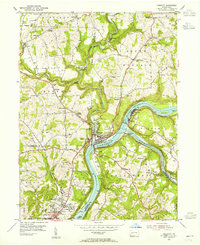 Download a high-resolution, GPS-compatible USGS topo map for Freeport, PA (1955 edition)