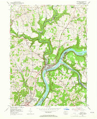 Download a high-resolution, GPS-compatible USGS topo map for Freeport, PA (1965 edition)