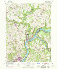 Download a high-resolution, GPS-compatible USGS topo map for Freeport, PA (1970 edition)