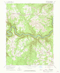 Download a high-resolution, GPS-compatible USGS topo map for Frenchville, PA (1969 edition)