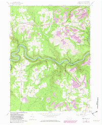 Download a high-resolution, GPS-compatible USGS topo map for Frenchville, PA (1982 edition)