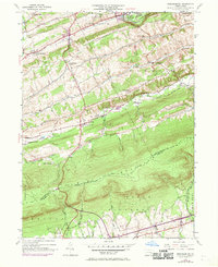 Download a high-resolution, GPS-compatible USGS topo map for Friedensburg, PA (1969 edition)