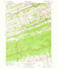 Download a high-resolution, GPS-compatible USGS topo map for Friedensburg, PA (1976 edition)