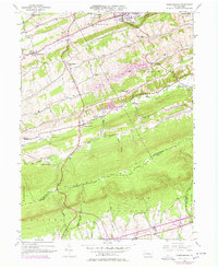 Download a high-resolution, GPS-compatible USGS topo map for Friedensburg, PA (1978 edition)