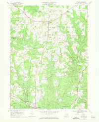 Download a high-resolution, GPS-compatible USGS topo map for Fryburg, PA (1971 edition)