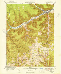 Download a high-resolution, GPS-compatible USGS topo map for Galeton, PA (1949 edition)