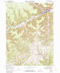 Download a high-resolution, GPS-compatible USGS topo map for Galeton, PA (1991 edition)