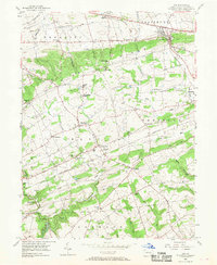 Download a high-resolution, GPS-compatible USGS topo map for Gap, PA (1968 edition)
