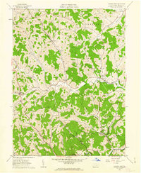 Download a high-resolution, GPS-compatible USGS topo map for Garards Fort, PA (1963 edition)