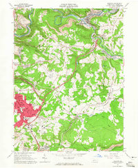 Download a high-resolution, GPS-compatible USGS topo map for Geistown, PA (1965 edition)