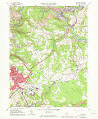 Download a high-resolution, GPS-compatible USGS topo map for Geistown, PA (1973 edition)