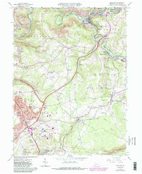 Download a high-resolution, GPS-compatible USGS topo map for Geistown, PA (1988 edition)