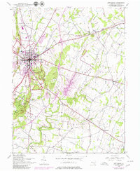 Download a high-resolution, GPS-compatible USGS topo map for Gettysburg, PA (1979 edition)