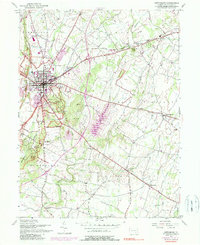 Download a high-resolution, GPS-compatible USGS topo map for Gettysburg, PA (1990 edition)