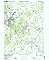 Download a high-resolution, GPS-compatible USGS topo map for Gettysburg, PA (1998 edition)