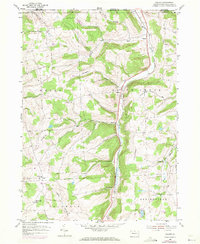 Download a high-resolution, GPS-compatible USGS topo map for Gillett, PA (1971 edition)