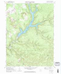Download a high-resolution, GPS-compatible USGS topo map for Glen Hazel, PA (1972 edition)