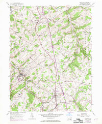 Download a high-resolution, GPS-compatible USGS topo map for Glen Rock, PA (1969 edition)