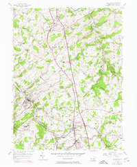 Download a high-resolution, GPS-compatible USGS topo map for Glen Rock, PA (1975 edition)