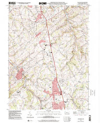 Download a high-resolution, GPS-compatible USGS topo map for Glen Rock, PA (2001 edition)