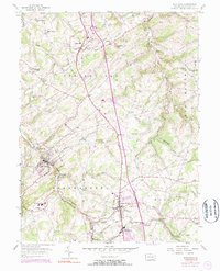 Download a high-resolution, GPS-compatible USGS topo map for Glen Rock, PA (1975 edition)