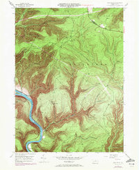 Download a high-resolution, GPS-compatible USGS topo map for Glen Union, PA (1972 edition)