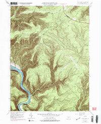 Download a high-resolution, GPS-compatible USGS topo map for Glen Union, PA (1977 edition)