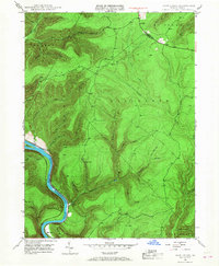 Download a high-resolution, GPS-compatible USGS topo map for Glen Union, PA (1968 edition)