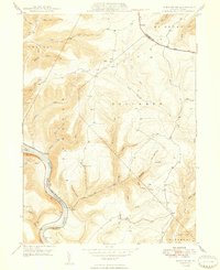 preview thumbnail of historical topo map of Clinton County, PA in 1948