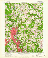 Download a high-resolution, GPS-compatible USGS topo map for Glenshaw, PA (1961 edition)