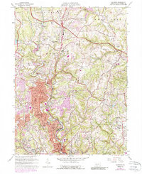 Download a high-resolution, GPS-compatible USGS topo map for Glenshaw, PA (1988 edition)