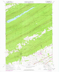Download a high-resolution, GPS-compatible USGS topo map for Grantville, PA (1978 edition)