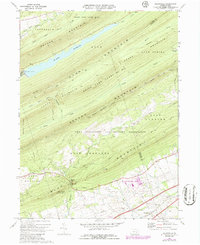 Download a high-resolution, GPS-compatible USGS topo map for Grantville, PA (1986 edition)