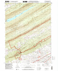 Download a high-resolution, GPS-compatible USGS topo map for Grantville, PA (2001 edition)