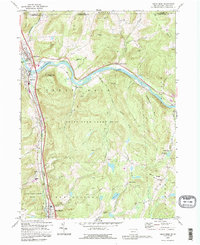 Download a high-resolution, GPS-compatible USGS topo map for Great Bend, PA (1995 edition)